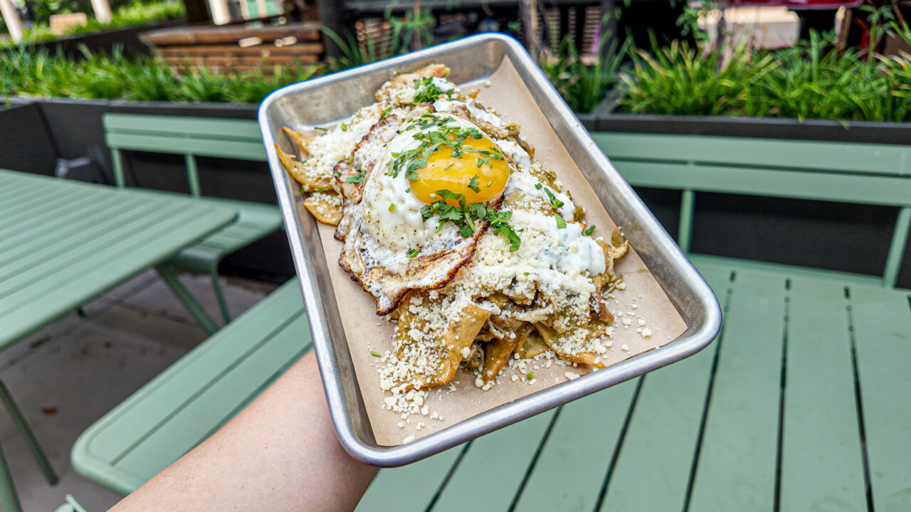 Breakfast menu at Houston Zoo