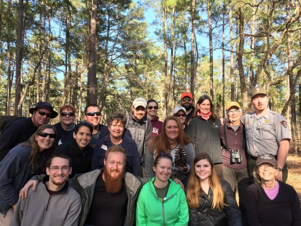 Houston Zoo and Dallas Zoo at the long-leaf pine planting in the Big Thicket!