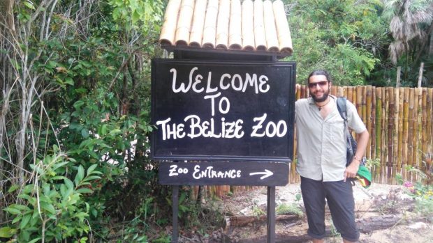 JuanSe visiting the Belize Zoo!