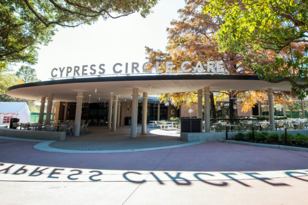 outside view of Cypress Circle Cafe restaurant