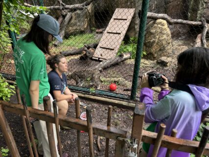 Teen Multimedia journalists Alexis & Maggie interview Jenna and Genoveve.