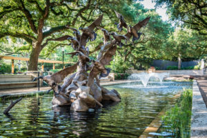 Bronze Sculpture Soars at the Houston Zoo