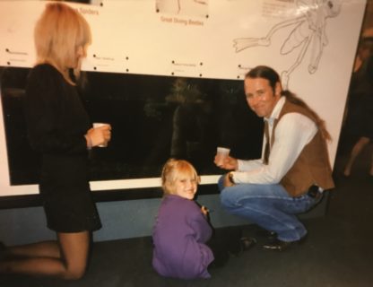 stan with his family at the Zoo